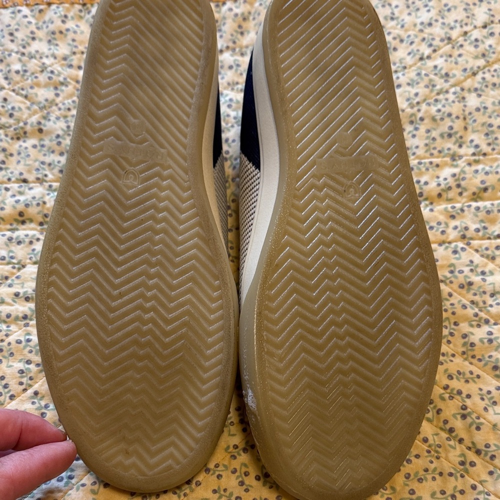 Rothy's Cream and Black Women's Sneakers - Picture 7 of 7